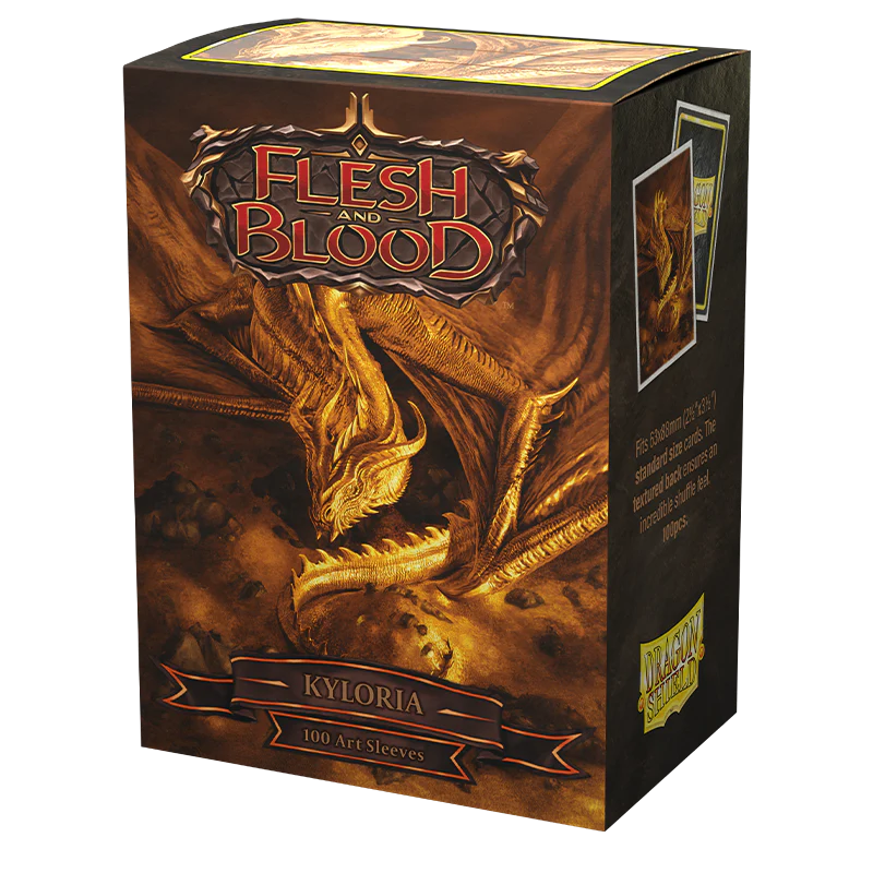 Flesh and Blood Sleeves (100ct): Matte Art - Kyloria ($7.00/each MOQ: 10)