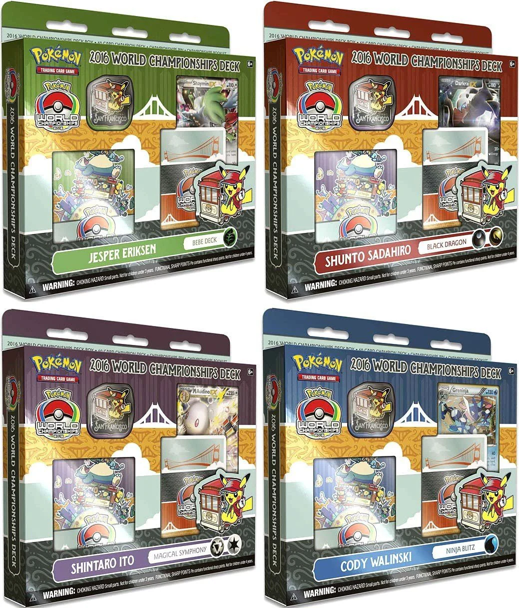Pokemon 2016 World Championship Decks