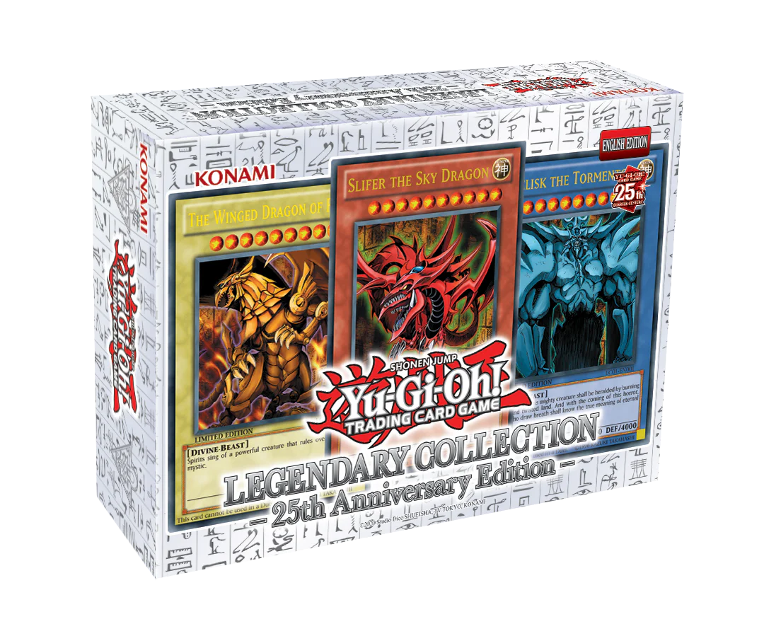 YGO Legendary Collection: 25th Anniversary Edition, 5ct Display